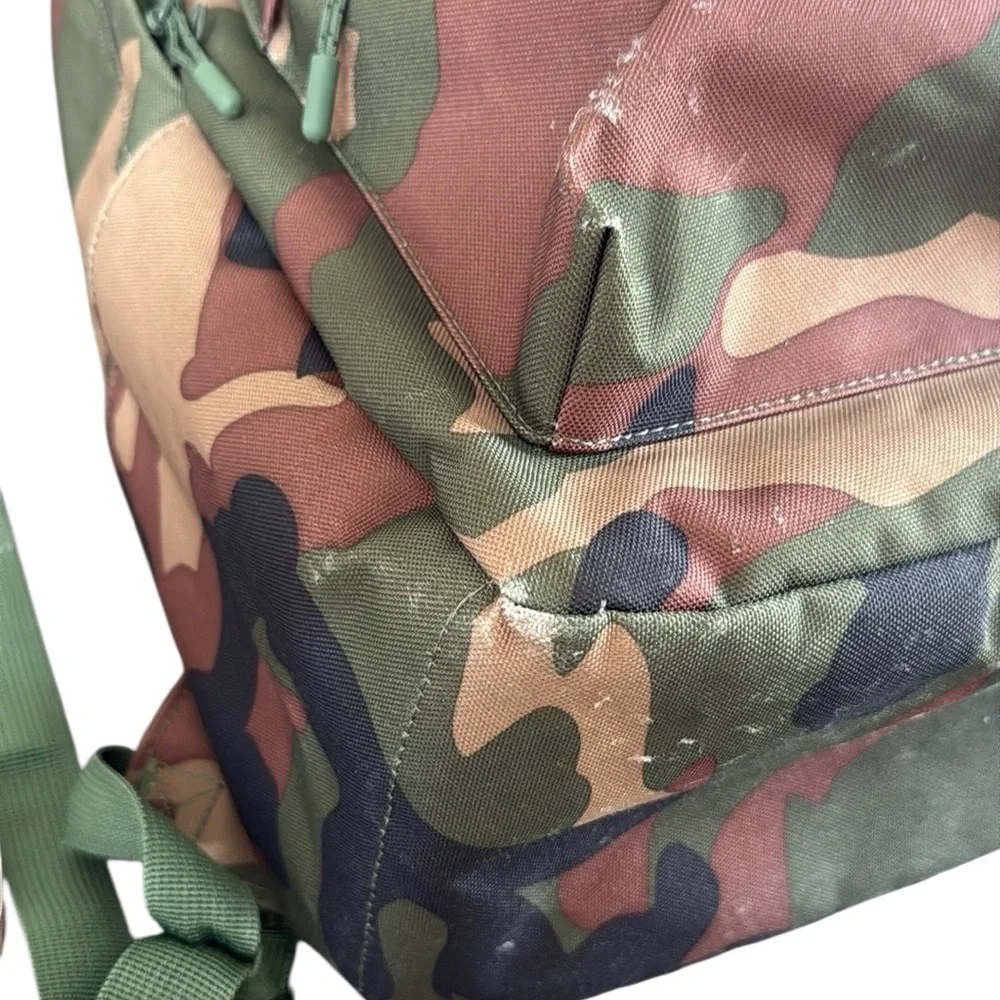 Herschel Supply Co. Classic Backpack In Woodland Camo Red Stripe Lining XL